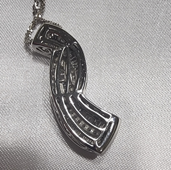 14K White Gold .98CTTW Diamond Baguette - Picture 5 of 14